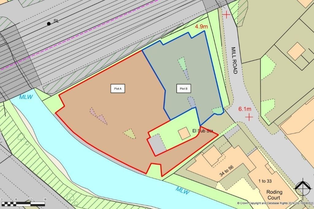 Insights Land on Mill Road map - Strettons
