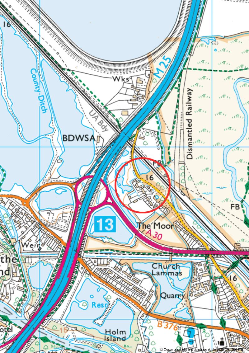 Land at Moor Lane, Staines-upon-Thames, Middlesex, TW19 6EF