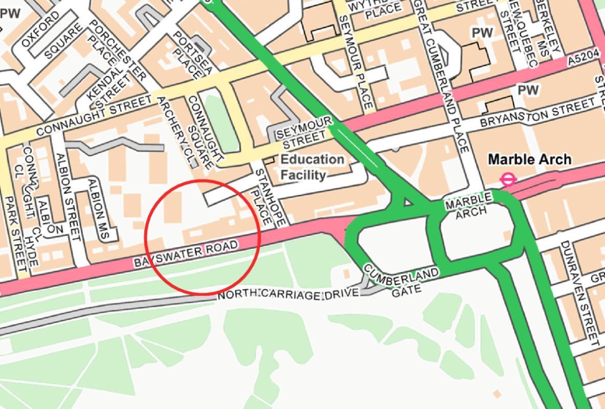 Flat 4, 4-5 Hyde Park Place, London, W2 2LH