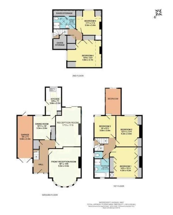 9 Woodcroft Avenue, Mill Hill, London, NW7 2AH