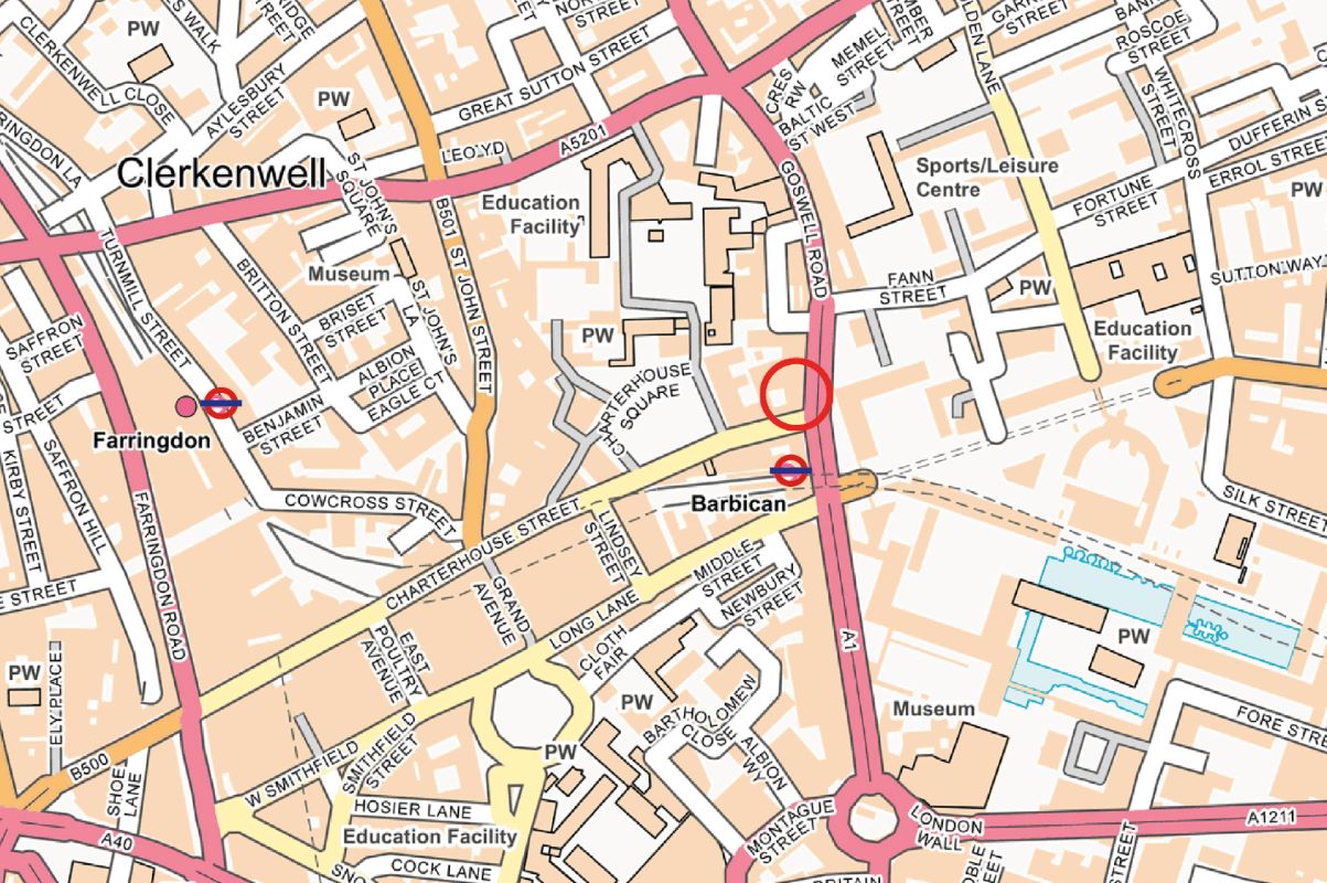 126 Aldersgate Street, Barbican, London, EC1A 4JQ