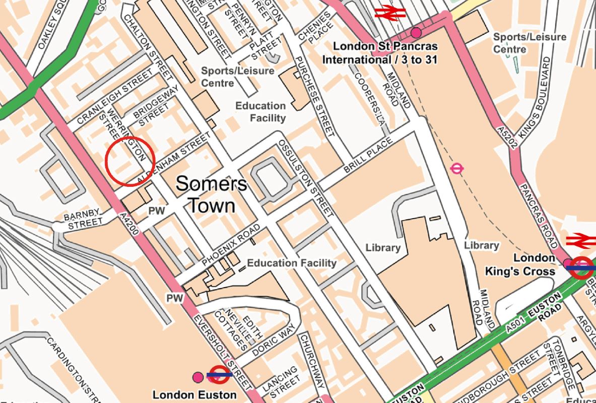 Flat 44 St. Augustines House, Werrington Street, Euston, London, NW1 1QE