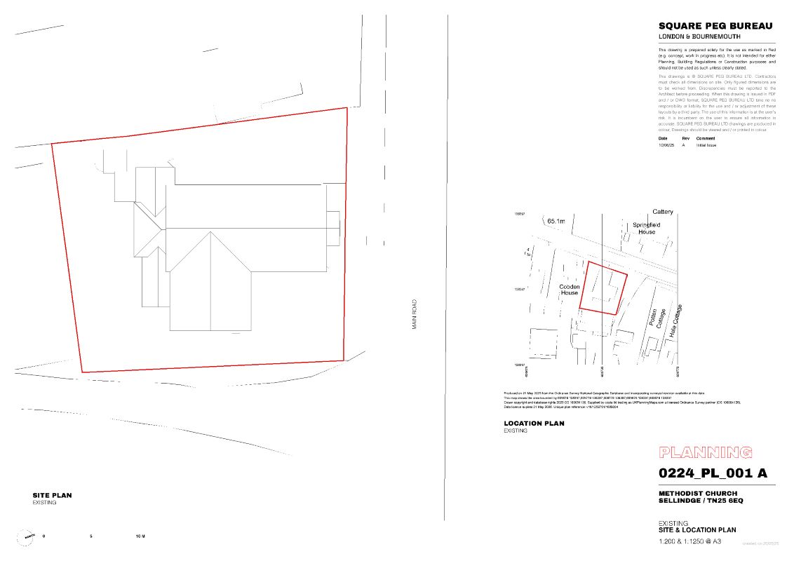Former Methodist Church, Main Road, Sellindge, Ashford, Kent, TN25 6EQ