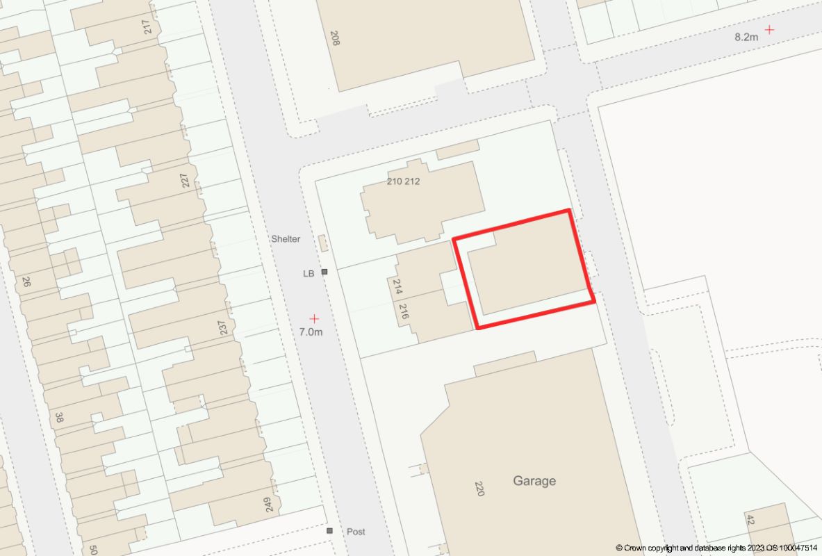 The Rear of, 214-216 Marton Road, Middlesbrough, Middlesbrough, TS4 2ET