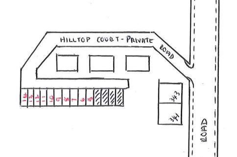 Garages at Hilltop Court, 345 Grange Road, Upper Norwood, London, Croydon, SE19 3BX