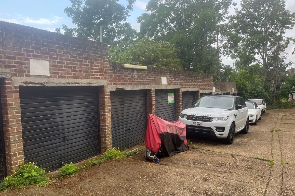 Garages at Hilltop Court, 345 Grange Road, Upper Norwood, London, Croydon, SE19 3BX