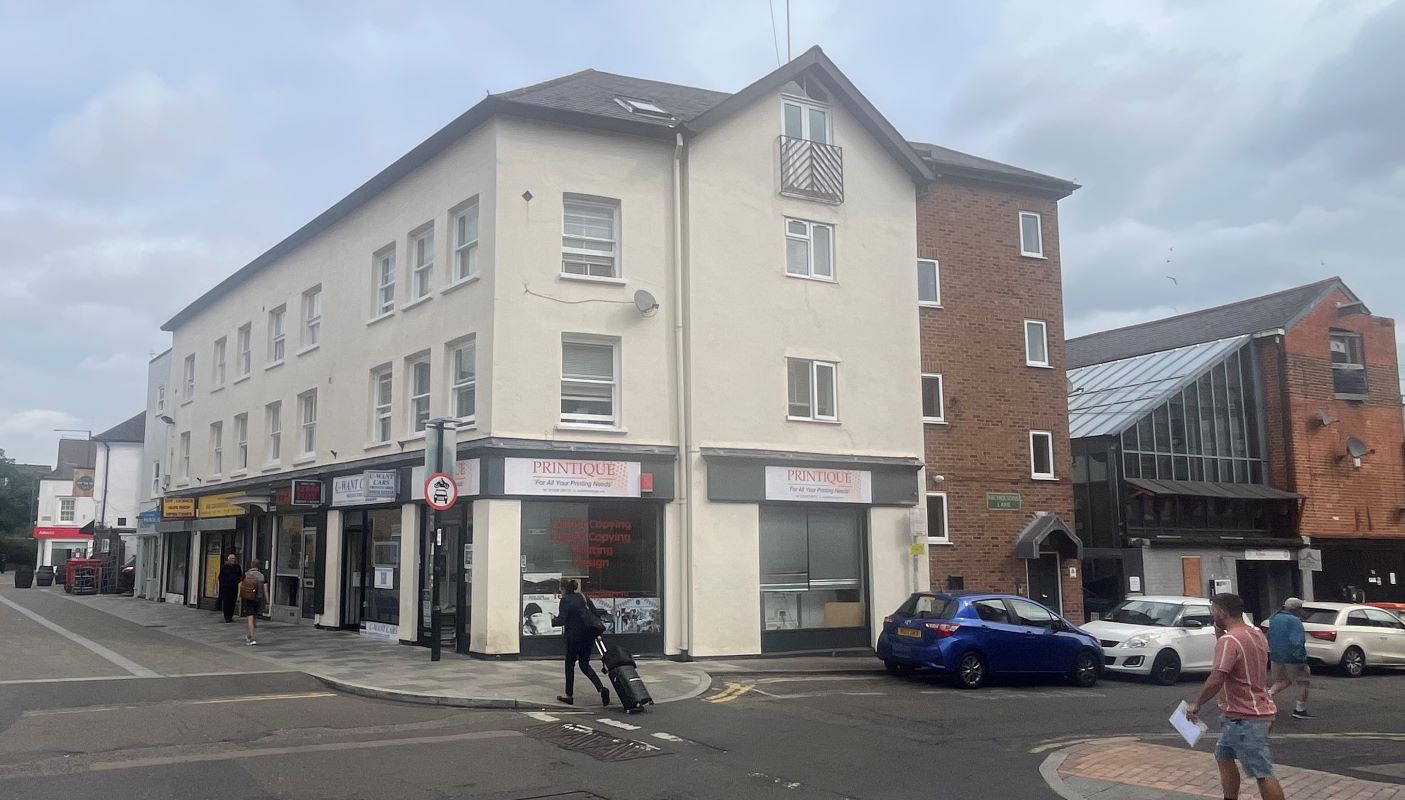 Blandy House and Shops, King Street, and Flats 1 to 3, Nicholson Lane, Maidenhead, SL6 1DZ -  Strettons