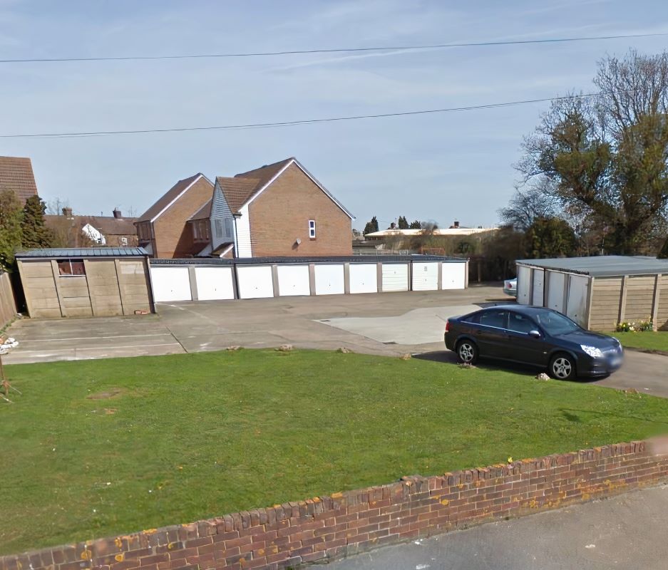 Land & Garages at Falmouth Place, Five Oak Green, Tonbridge, Kent, TN12 6RD