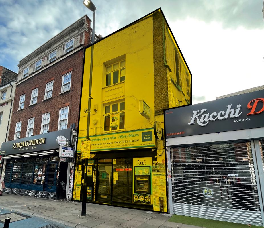 108 Whitechapel Road, Whitechapel, London, E1 1JE -  Strettons