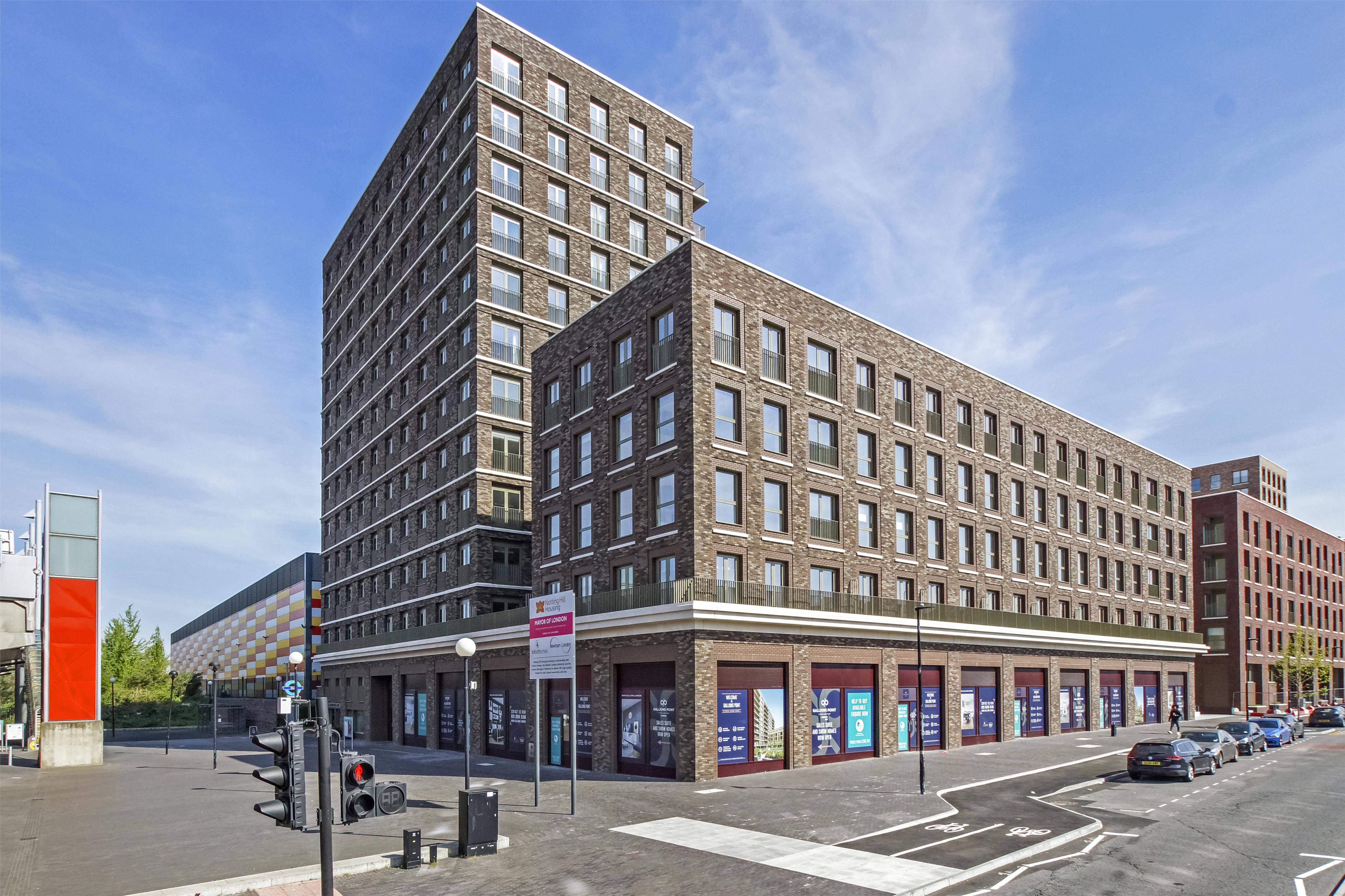 Marketing and pre-let of new build commercial space to national brand in E16 - Strettons