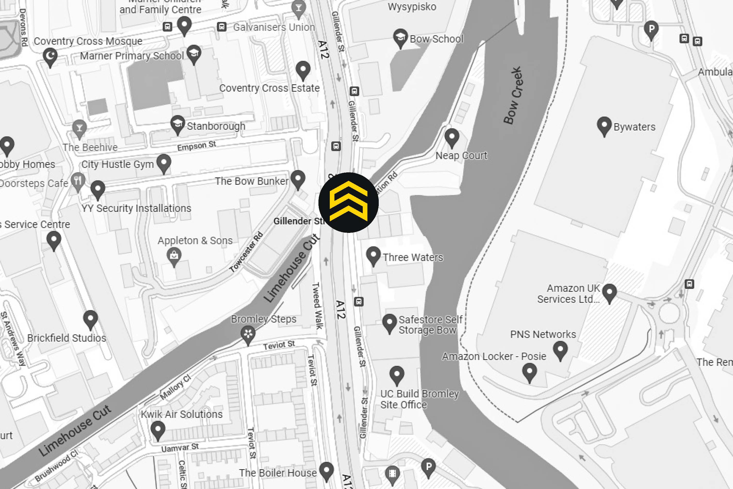 Letting 10,000 sq ft industrial building and 1.43 acres of land in Bow - Strettons