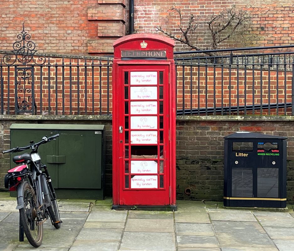 Former Public Telephone Kiosk, High Street, Guildford, Surrey, GU1 3HJ