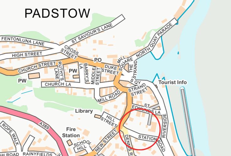 The Knot Barn, 1 Station Road, Padstow, Cornwall, PL28 8DB