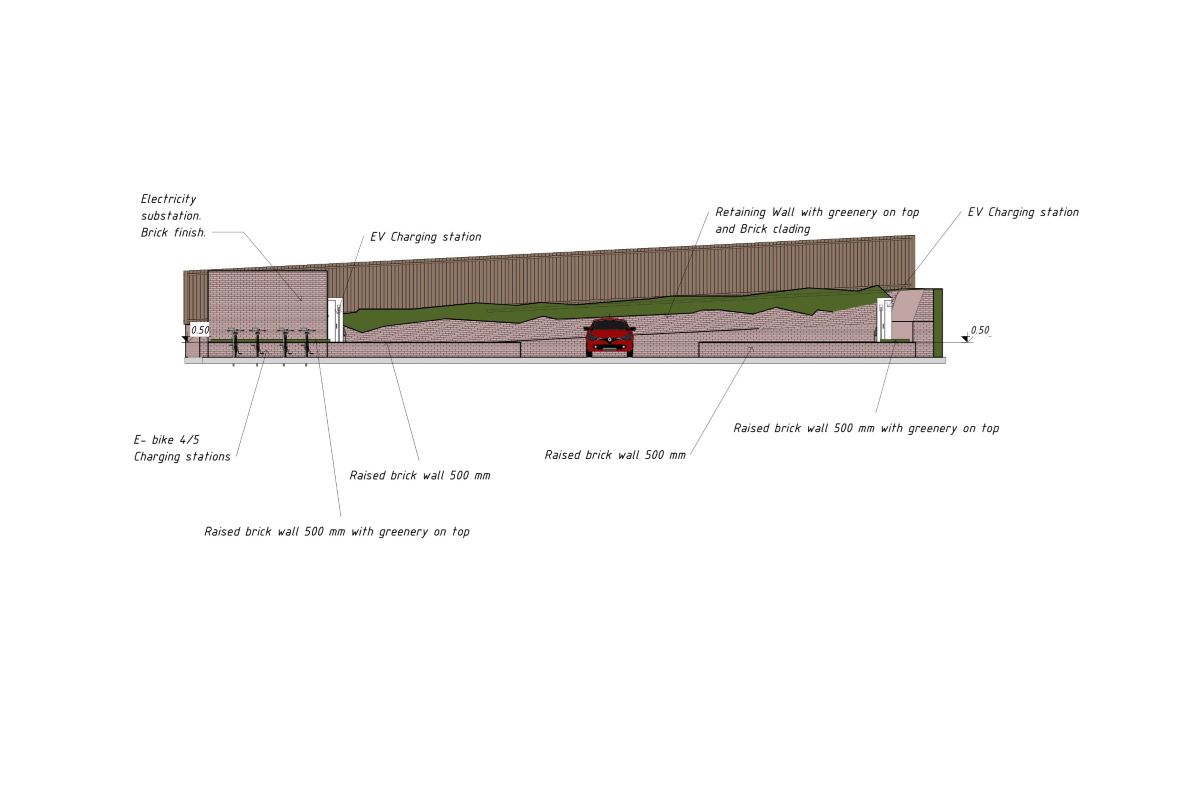 Land to the rear of, 1 Brook Road, Merstham, Redhill, Surrey, RH1 3EH