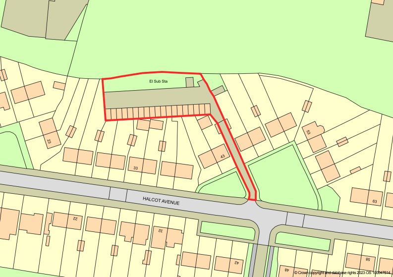 Garages and land at Halcot Avenue, Bexleyheath, Kent, DA6 7QD