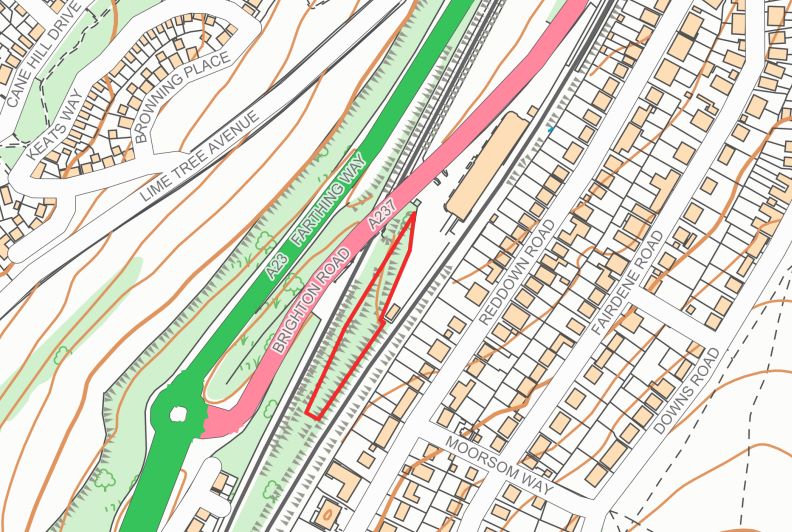 Land adjacent to Coulsdon South Railway Station, Brighton Road, Coulsdon, Surrey, CR5 3EA