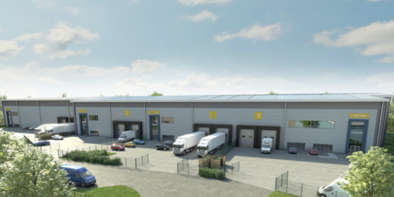Construction begins for new net zero carbon last mile/urban logistics warehouse in Erith - Strettons