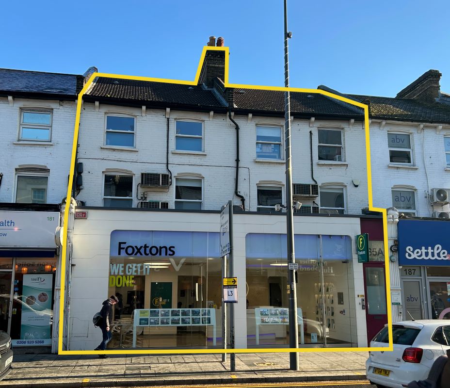 183-185 Hoe Street, Walthamstow, London, E17 3AP - Strettons