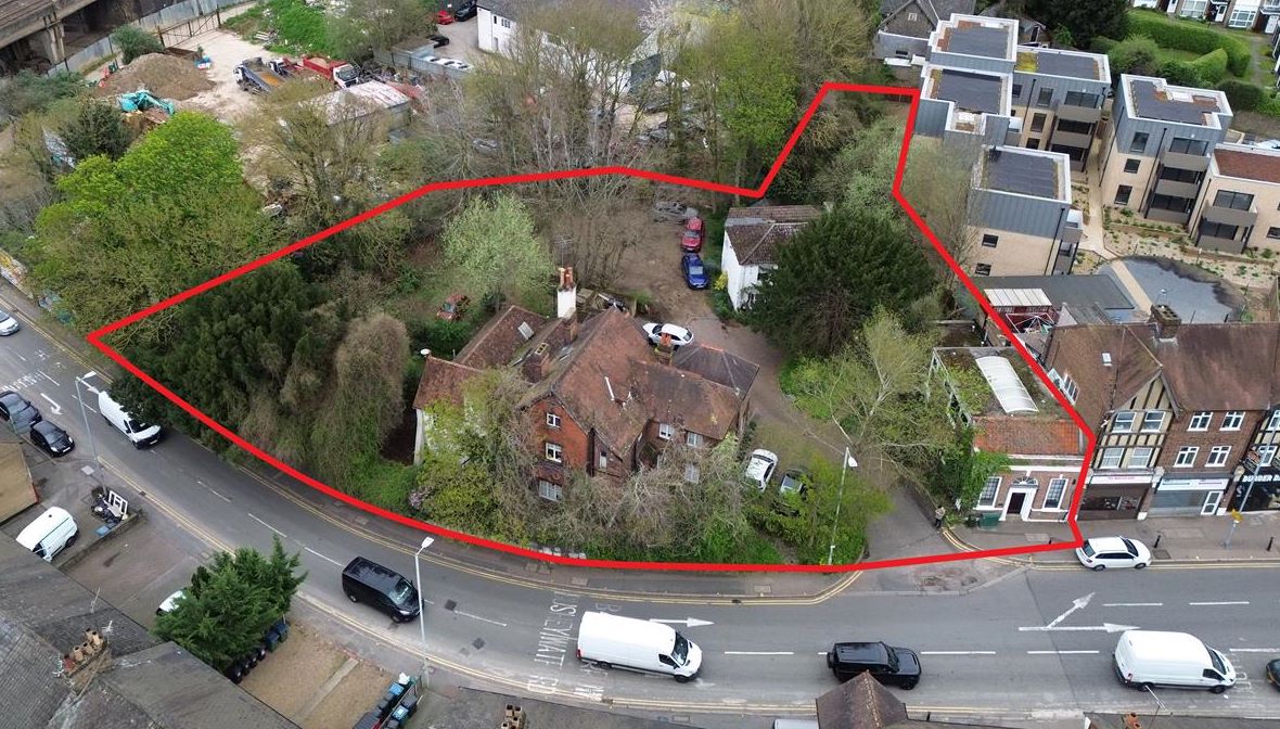 14,16,18, & 20 Chalk Hill & 12 Ye Corner, Watford, Hertfordshire, WD19 4BG -  Strettons