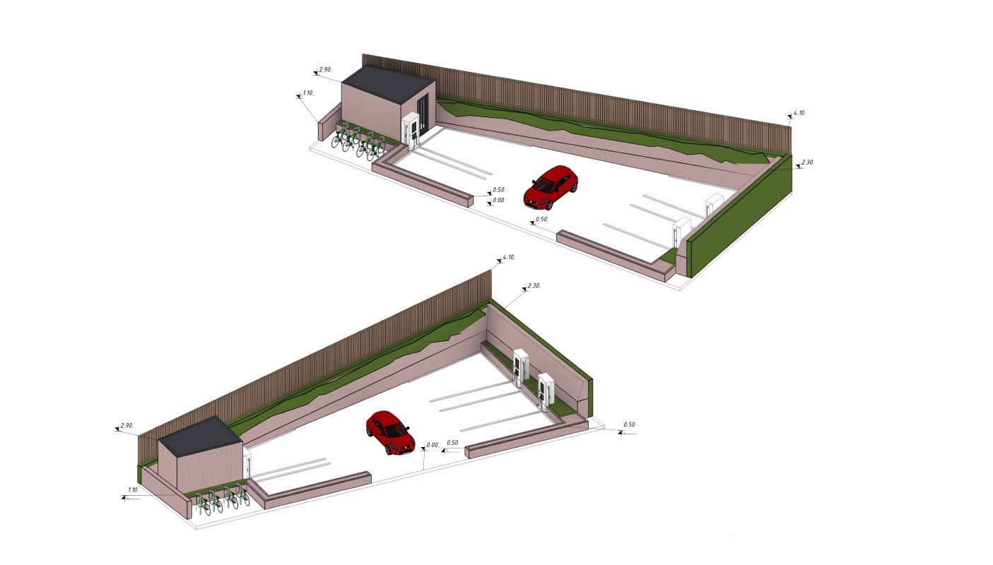 Land to the rear of, 1 Brook Road, Merstham, Redhill, Surrey, RH1 3EH -  Strettons