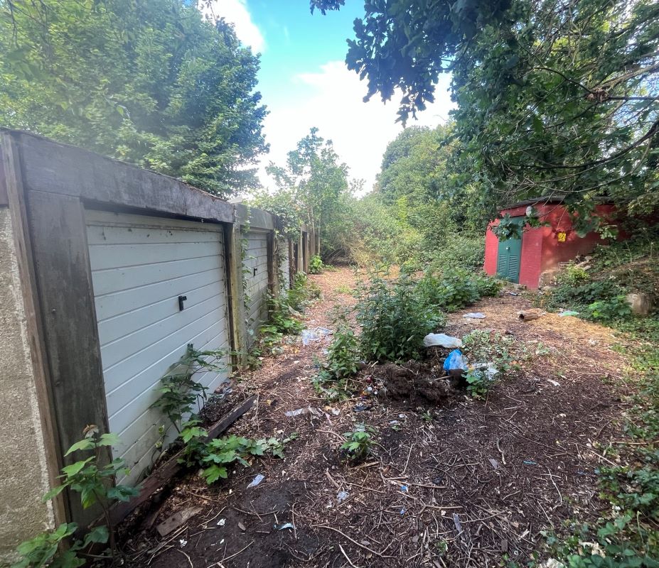 Garages and land at Halcot Avenue, Bexleyheath, Kent, DA6 7QD - Strettons