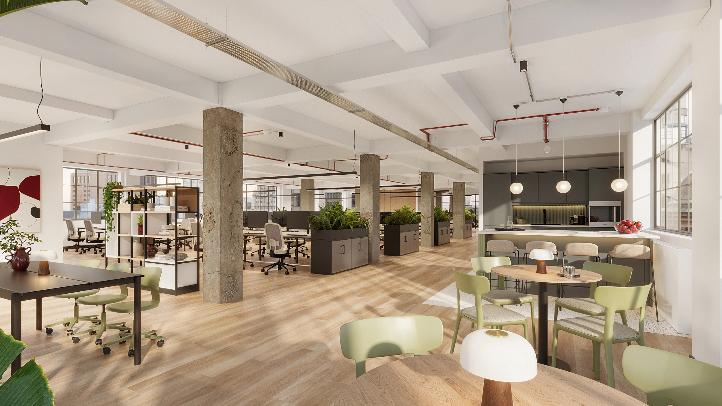 East One Building, 2nd Floor, 20-22 Commercial Street, Spitalfields, London, E1 6LP -  Strettons