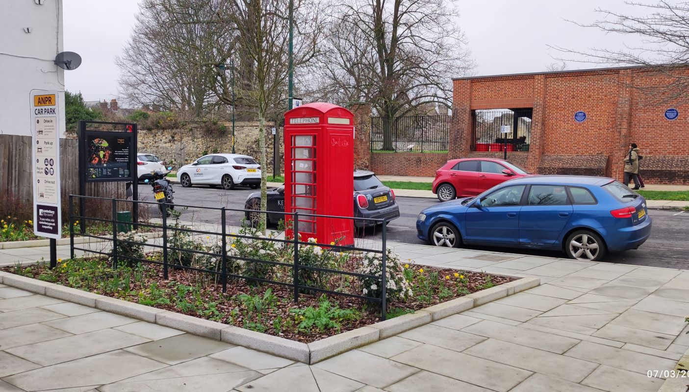 Former Public Telephone Kiosk, Longport, Canterbury, Kent, CT1 1PE -  Strettons