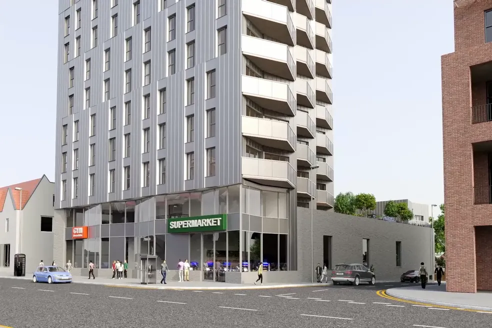 Leisure Hospitality, Office, Retail to let in The Icon, 100 Burnt Oak