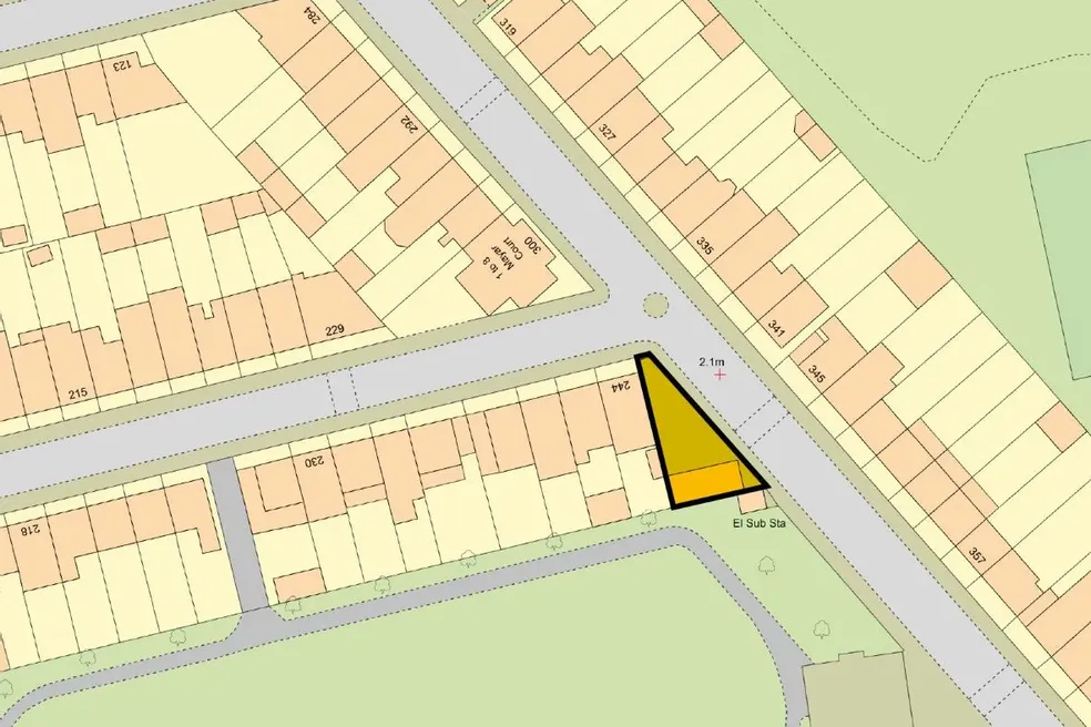 Land Development through auction in Land & Garages, 244 Kempton Road
