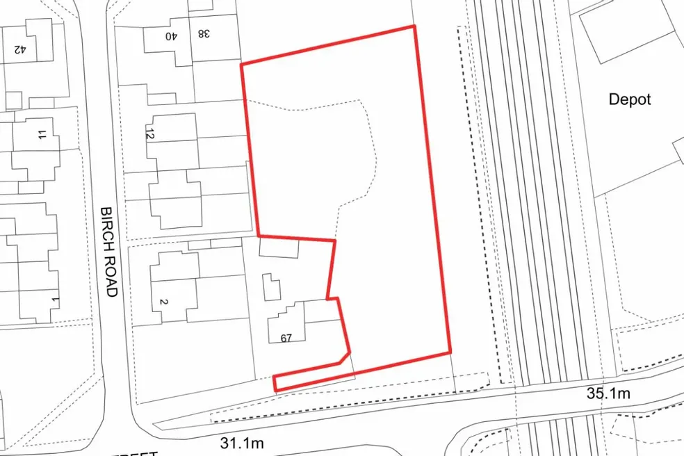 Land Development sold through auction in Land on the north side of St