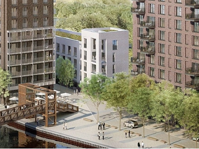 Hale Wharf, Tottenham Hale, London, N17 9NF -  Strettons