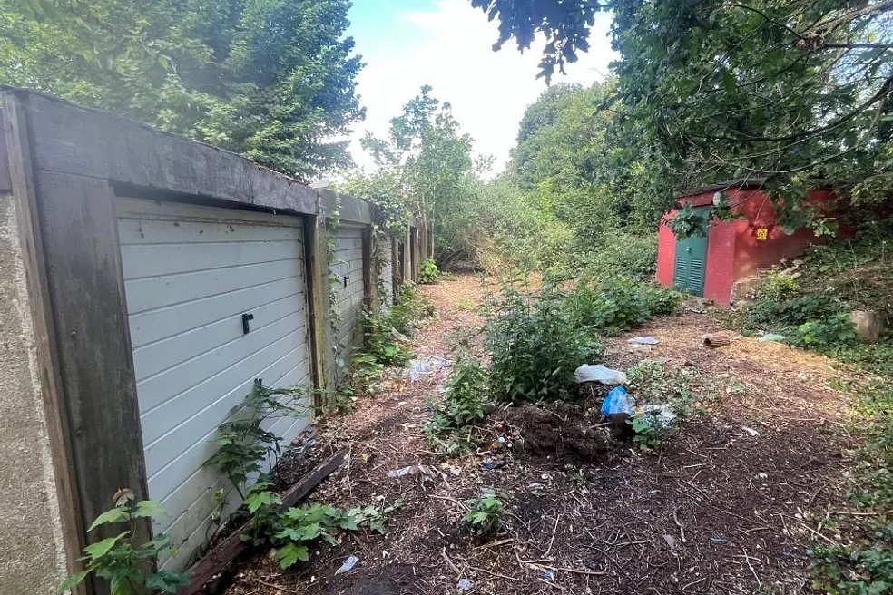 Garages and land at Halcot Avenue, Bexleyheath, Kent, DA6 7QD -  Strettons
