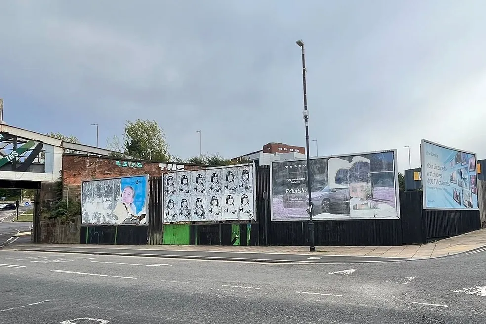 Freehold Vacant Advertising Site with Development Potential