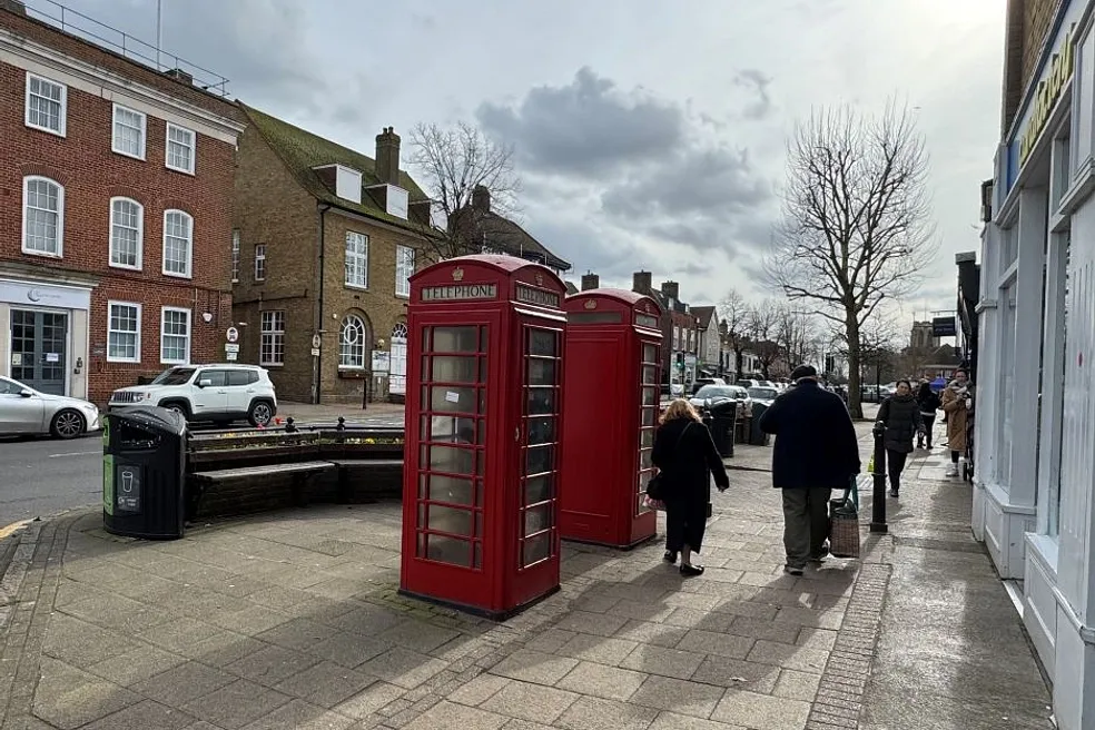 Two Former Public Telephone Kiosks