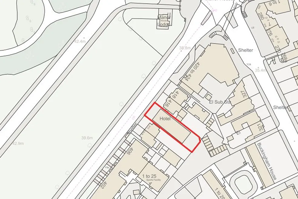 FREEHOLD VACANT DETACHED 39 ROOM HOTEL WITH DEVELOPMENT POTENTIAL