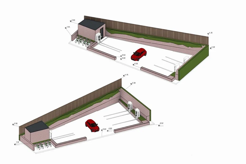 FREEHOLD VACANT PARCEL OF LAND WITH PLANNING PERMISSION FOR EV CHARGING FACILITY